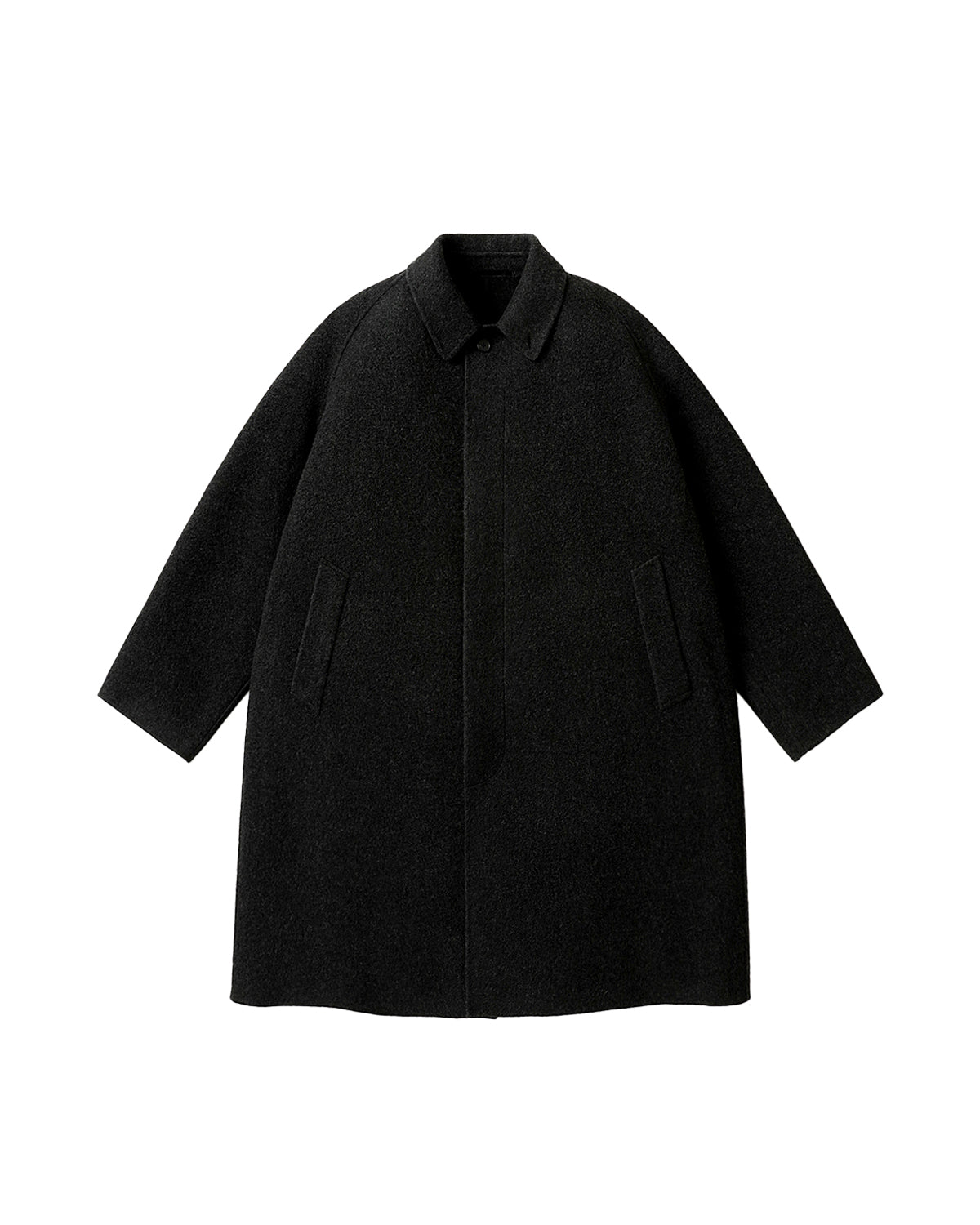 CASHMERE MELTON LONG COAT