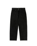 WASHED SILK COTTON PIQUE PANTS