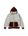 VINTAGE ATTACHED HOOD ZIP PARKA