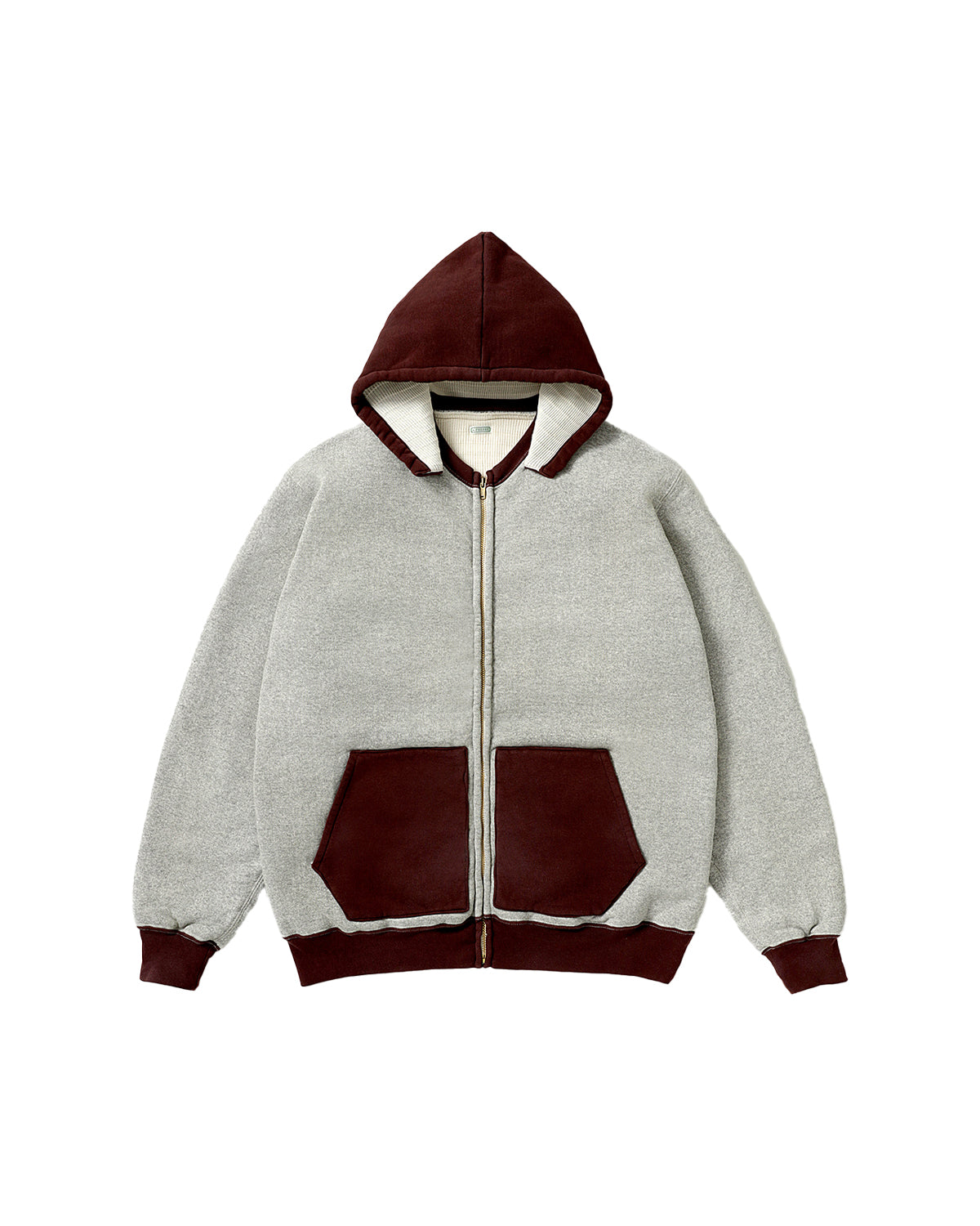 VINTAGE ATTACHED HOOD ZIP PARKA