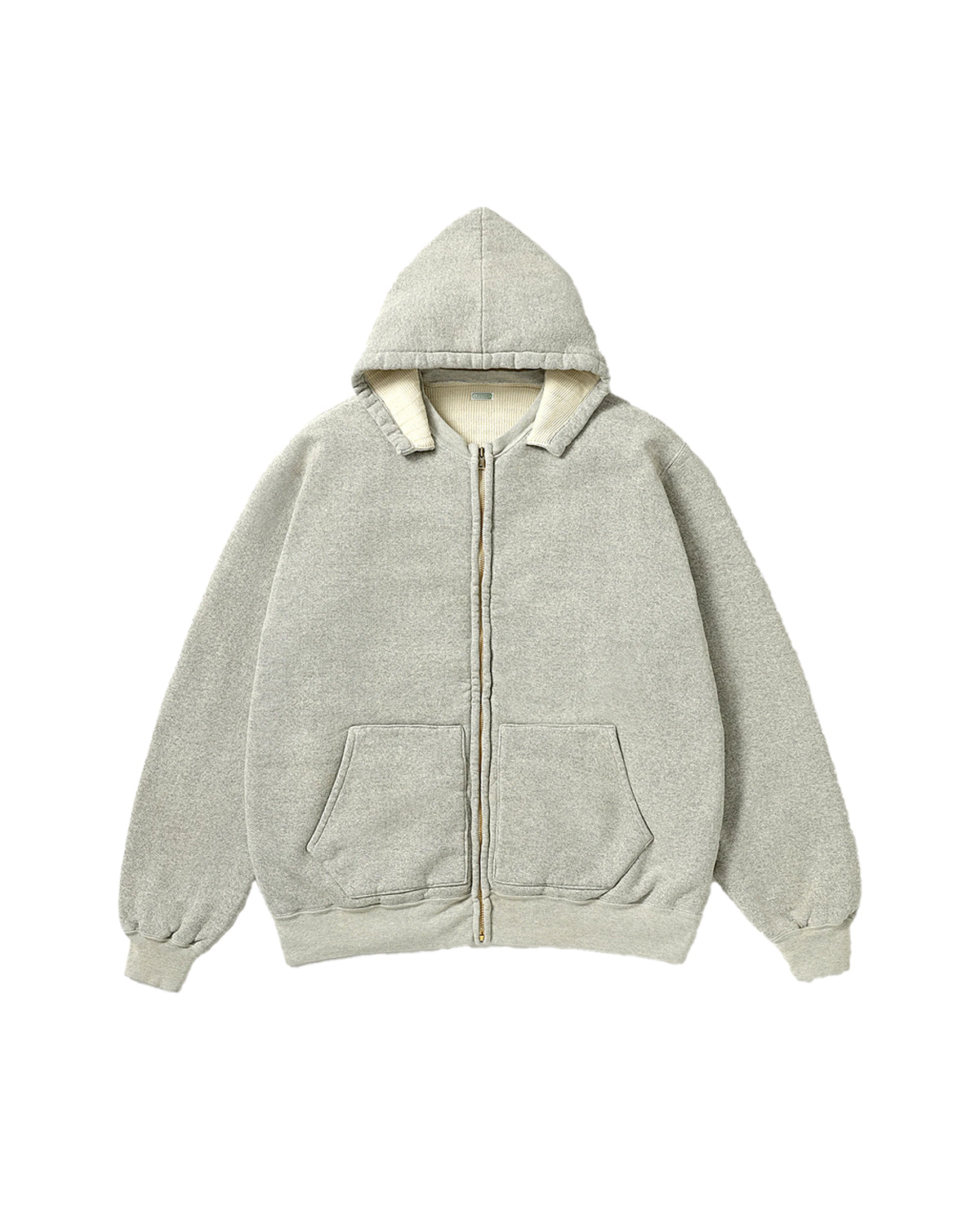 VINTAGE ATTACHED HOOD ZIP PARKA