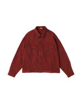 WASHED SILK COTTON PIQUE 3RD TYPE JACKET