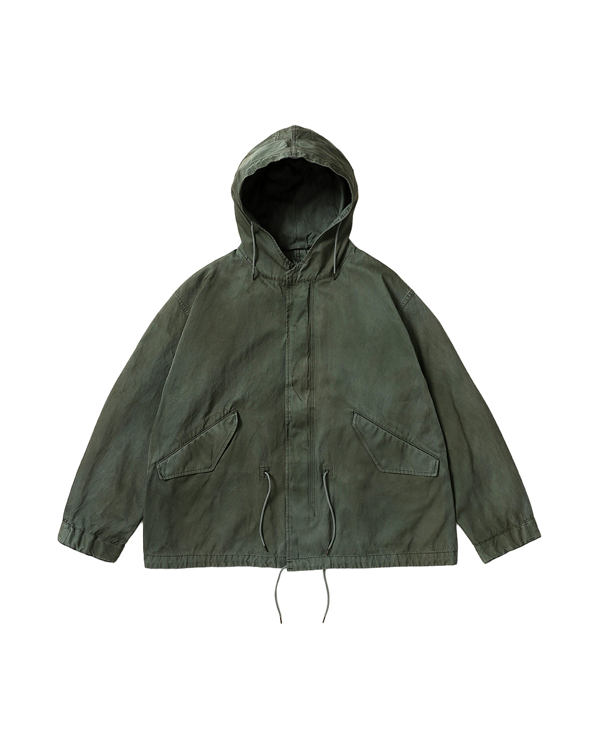 VINTAGE SILK HOODIE JACKET