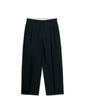 WOOL RAYON WIDE TROUSERS