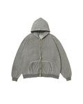 VINTAGE LIGHT WEIGHT ZIP-SWEAT HOODIE