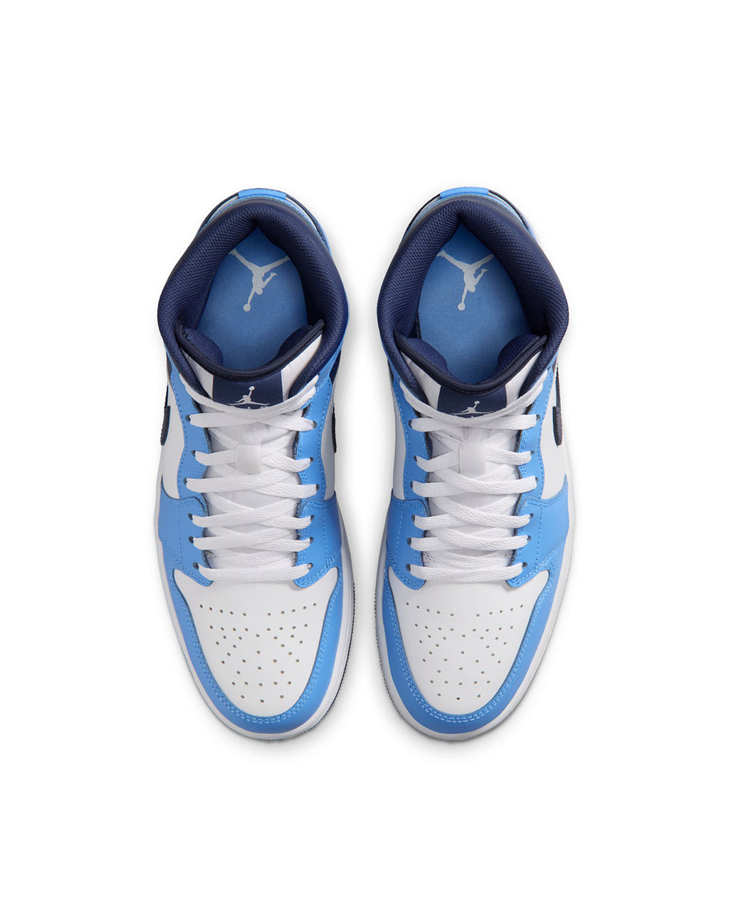 AIR JORDAN 1 MID "UNIVERSITY BLUE"