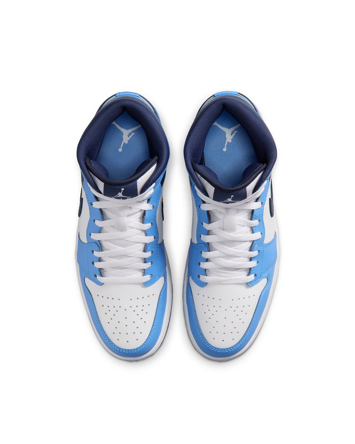 AIR JORDAN 1 MID "UNIVERSITY BLUE"