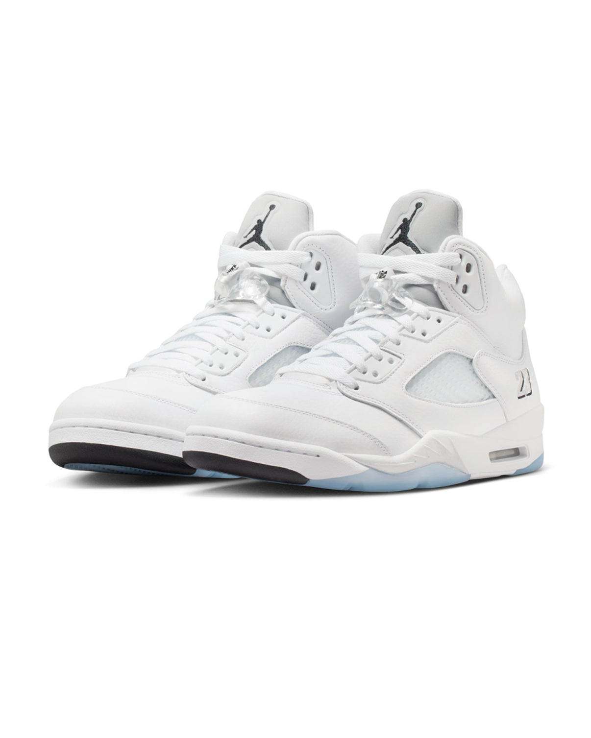 AIR JORDAN 5 RETRO "WHITE METALLIC"
