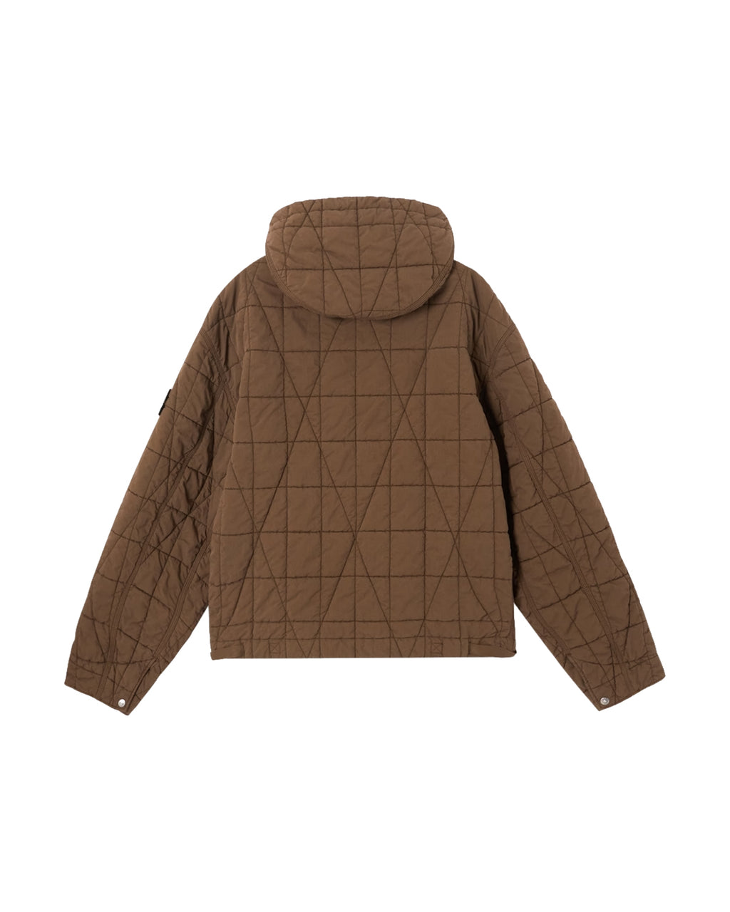 4100014 COTTON NYLON TELA QUILTED-TC HOODED JACKET