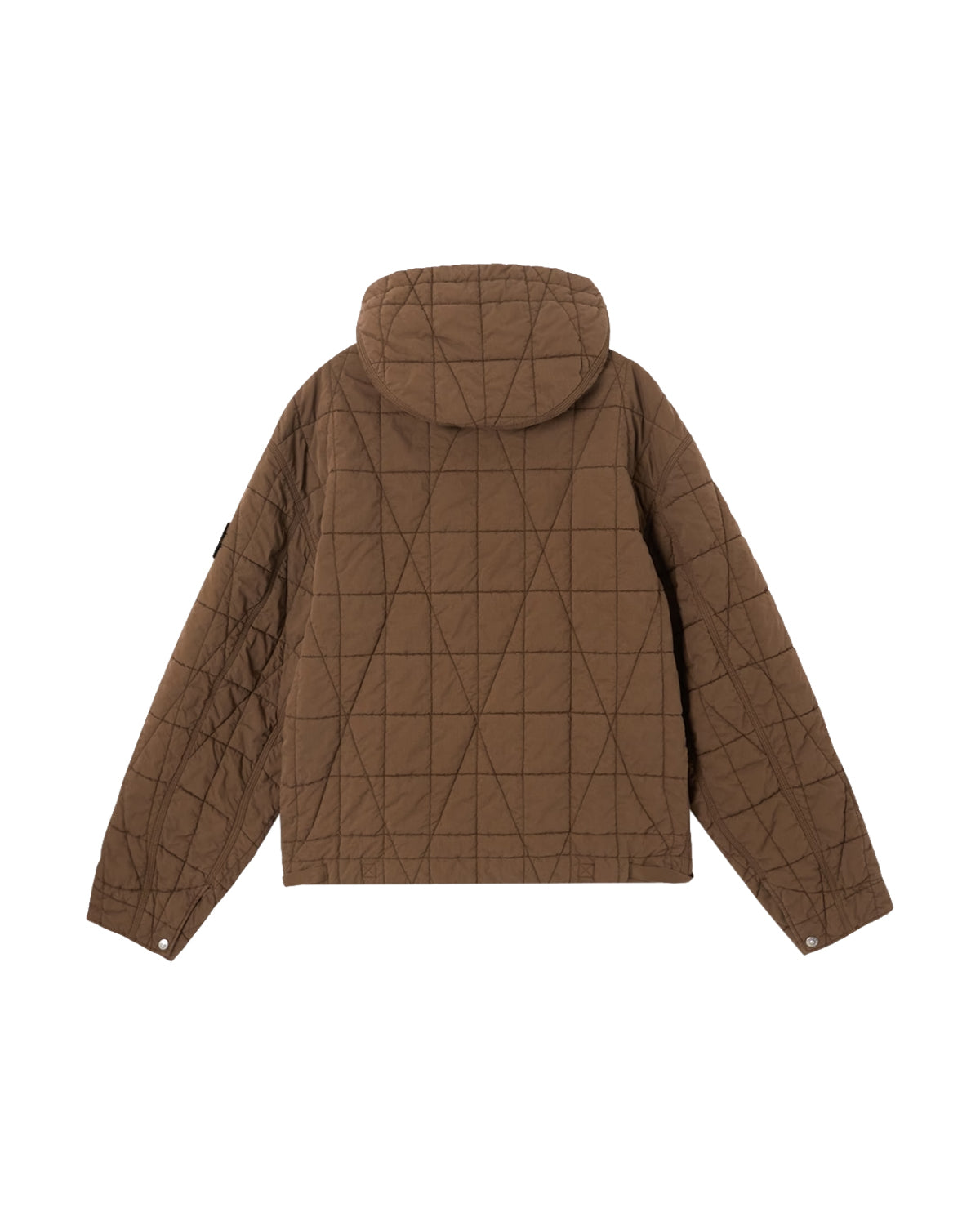 4100014 COTTON NYLON TELA QUILTED-TC HOODED JACKET