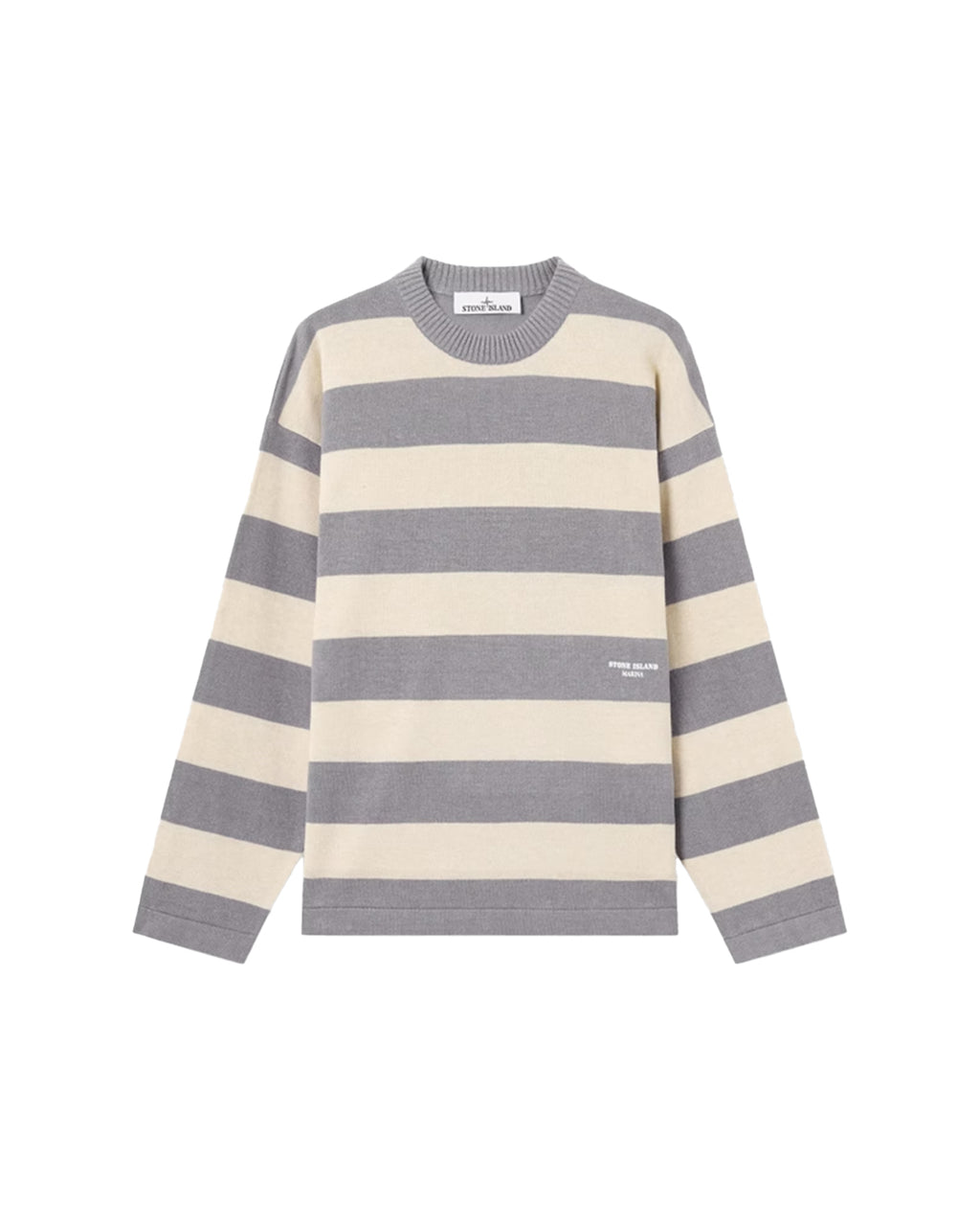 5100051 STRIPED RAW HAND ORGANIC COTTON + LINEN _S.I