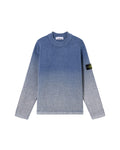5100003 COTTON CHENILLE DEGRADE PRINT CREWNECK SWEATER