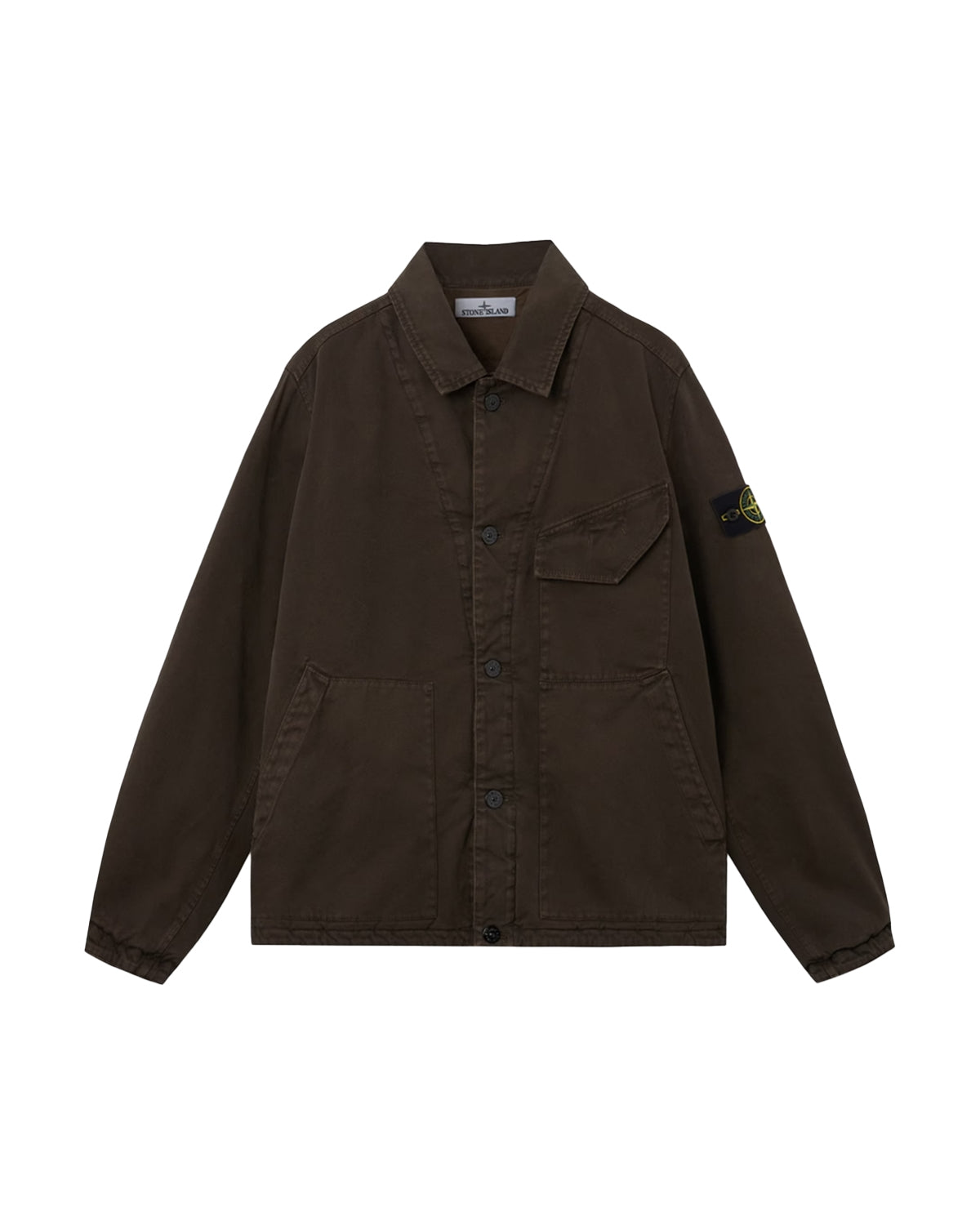 4100048 ORGANIC PANAMA COTTON 'OLD' EFFECT JACKET