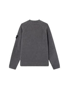 5100013 MOULINE COTTON CHENILLE CREWNECK SWEATER