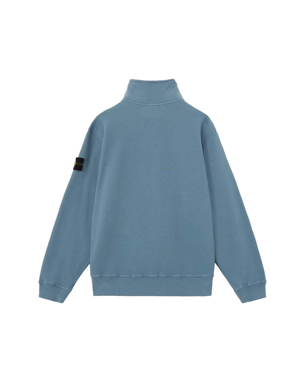 6100021 BRUSHED ORGANIC COTTON HALF-ZIP FLEECE