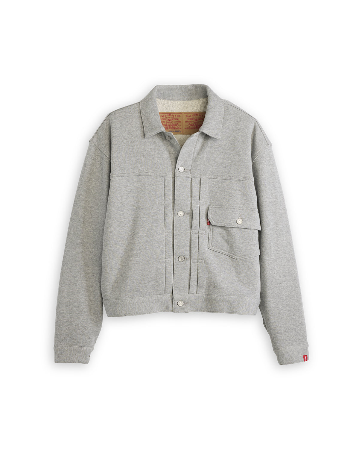 For Beams' 50th anniversary, this limited collaboration with LoopWheeler blends Japanese craftsmanship and precision with classic American workwear design in a collection that celebrates the heritage of both brands.
Crafted from LoopWheeler's "Tsuriami" fabric, a textile produced on a ultra-rare hanging-loop knitting machines at Kanekichi industries in Wakayama, Japan where LoopWheelers' artisans have worked since 1920
Built on the classic Type I jacket silhouette
Cut with an extra-wide fit
Button closure
