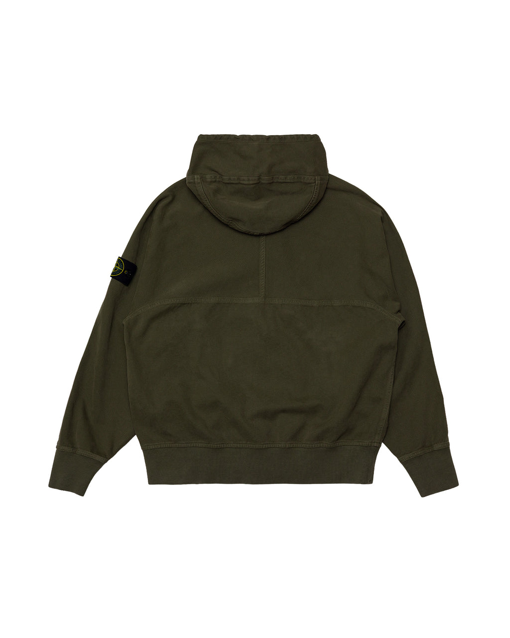 6100068 ORGANIC PANAMA COTTON 'OLD' EFFECT HOODED JACKET