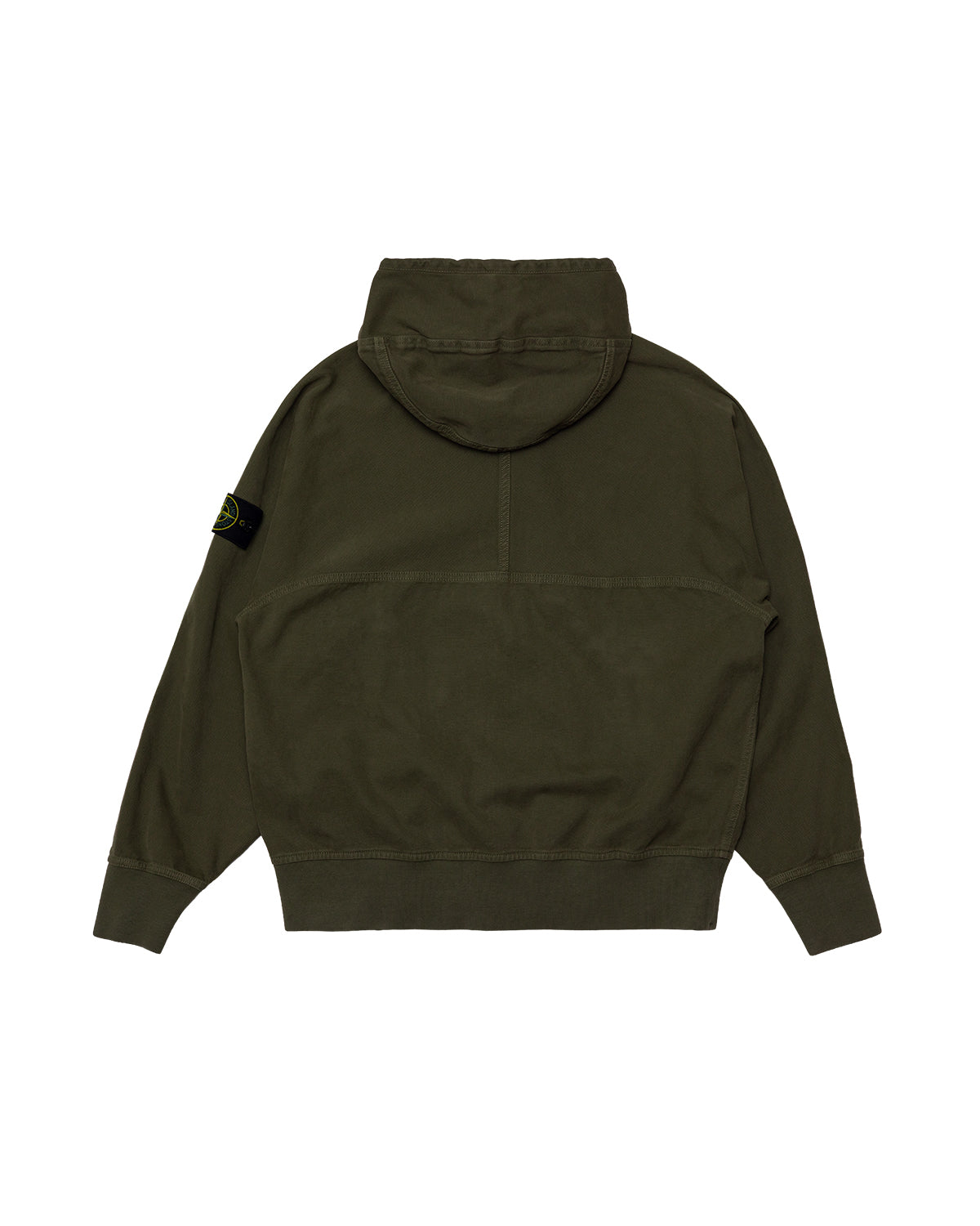 6100068 ORGANIC PANAMA COTTON 'OLD' EFFECT HOODED JACKET