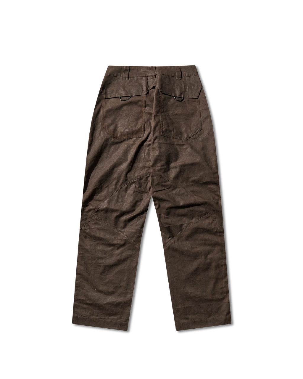 ROA CRIMP SHAPED WAXED COTTON PANTS