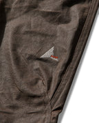 ROA CRIMP SHAPED WAXED COTTON PANTS