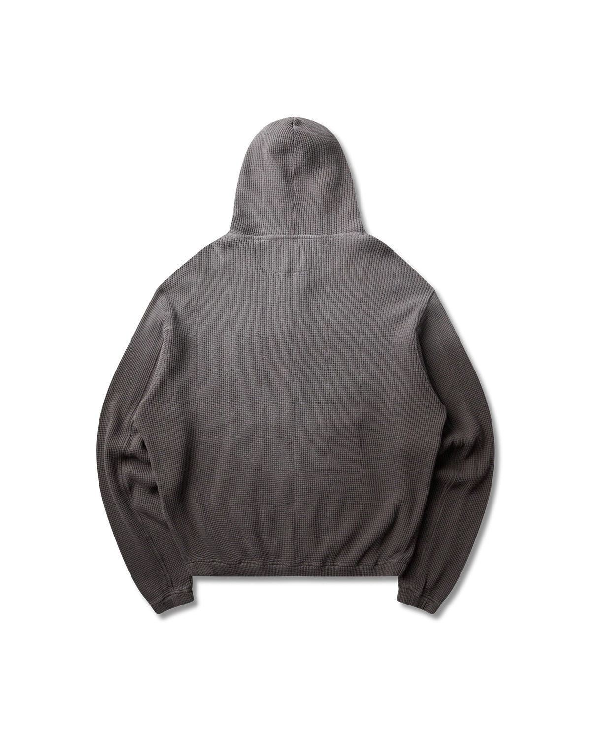 ROA BEE SUN FADED ORGANIC WAFFLE ZIP-UP HOODIE