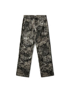 FOMES MOTH PRINT DOUBLE KNEE PANTS
