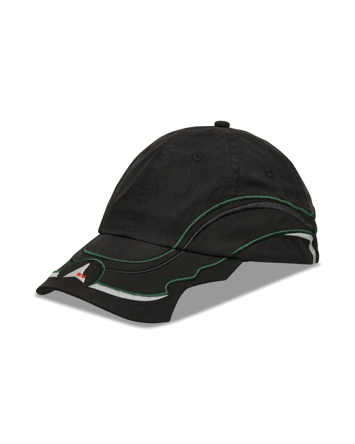 ROA PURSUIT 6-PANEL CAP 'WASHED BLACK'
